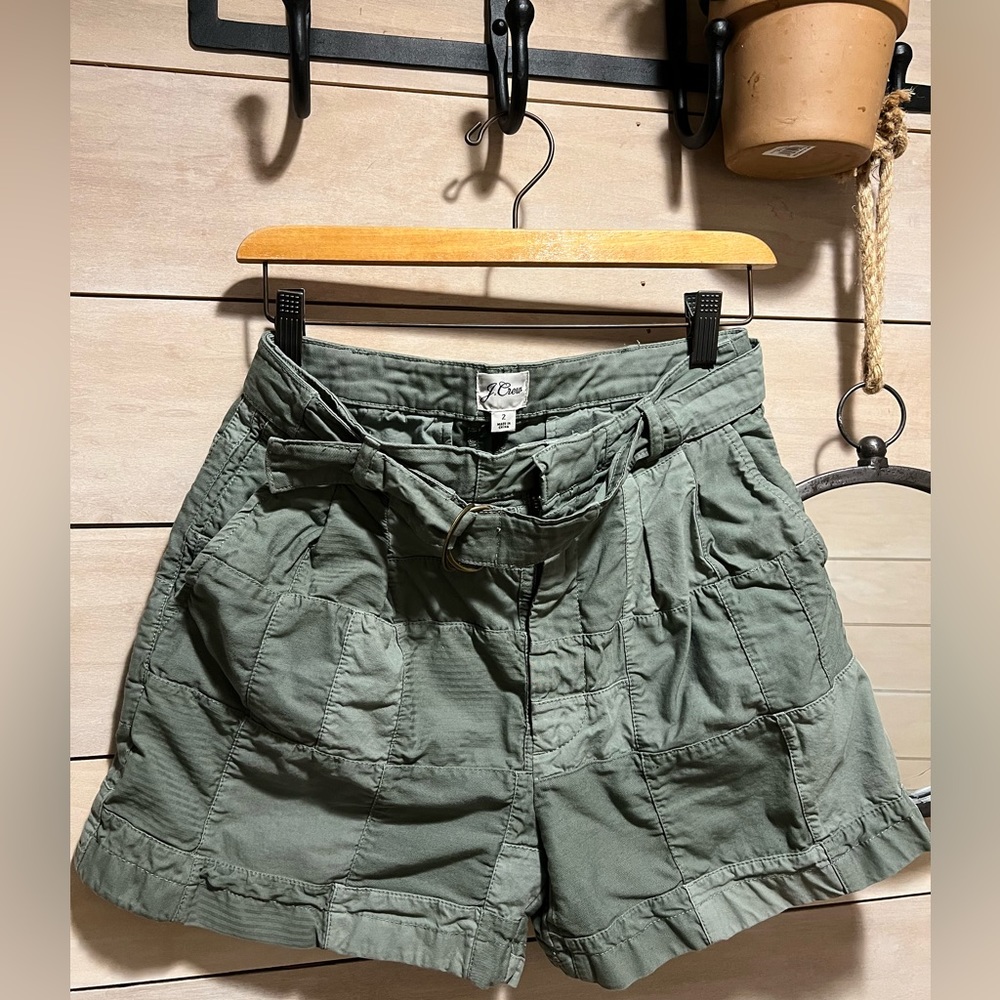 J.Crew Limited Edition D-Ring Patchwork Short - image 3